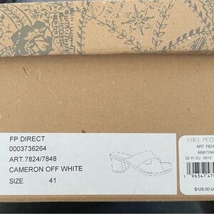 Free People Cameron Off White Heeled Sandals